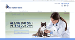 Desktop Screenshot of animalhospofmb.com